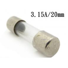 2085-3.15 保險絲3.15A/20mm