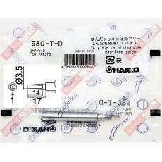 HAKKO 980-T-D 烙鐵頭 ( HAKKO PRESTO 980/981/984/985專用 )