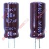 KY4.7UF50V NIPPON 電解電容 4.7uF 50V 105°C