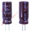 KY4.7UF50V NIPPON 電解電容 4.7uF 50V 105°C