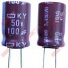 KY100UF50V NIPPON 電解電容 100uF 50V 105°C