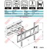 EVERSUN AW-L60A 液晶電視旋臂架40