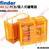 40.52 FINDER PCB/插入式繼電器 COIL:AC230V 40.52/AC220