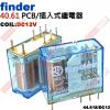 40.61 FINDER PCB/插入式繼電器 COIL:DC12V 40.61S/DC12
