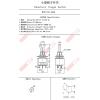 5026B 迷你搖頭開關6P2段ON<-(ON)單邊自返 6A125VAC/3A250VAC