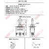 5020B 單邊自返式中型搖頭開關2P2段(ON)->ON 15A125VAC/10A250VAC