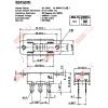 5071 電源切換開關6P2段110V-220V 6A125VAC/3A250VAC