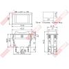 5199A 車用洛克開關6P3段 ON-OFF-ON 15A12VDC/10A24VDC