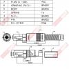 1043Y RCA插頭黃色(3色可選1043R紅、1043B黑、1043Y黃)