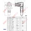 1382A 3P佳能插座母座L型