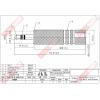 1143A 影音轉接頭 3.5立體音公頭轉6.3立體音母座金屬殼