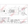 1110 影音轉接頭 6.3單音公頭轉雙6.3單音母座
