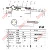 1387 麥克風連接器 6.3立體音公頭轉3P佳能母座