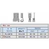 FL2-7A 旗型裸端子 NEMA尺寸 6.4x0.8mm