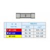 BF-1.25S 中接端子 適用電線AWG22-16/0.5-1.0mm²