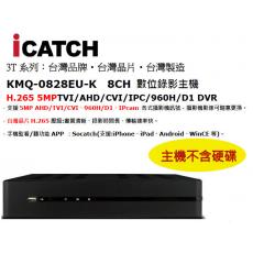 KMQ-0828EU-K 不含硬碟 ICATCH 可取 8CH數位錄影主機 H.265 DVR