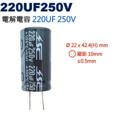 220UF250V 電解電容 220UF 250V