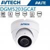 AVTECH 陞泰 DGM5203GCAT 3.6mm AI 智慧H.265 五百萬畫素紅外線半球型網路攝影機(不含變壓器)