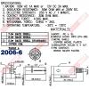 2006-6 迷你DIN端子延長座 6P (1102-6公頭、2006-6母座)